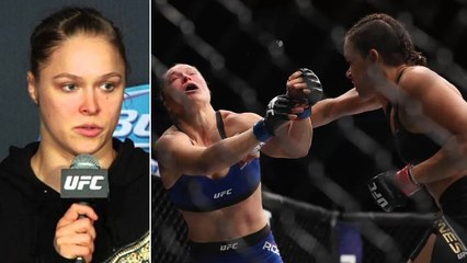 Download Video: UFC 207: Die Reaktion von Ronda Rousey nach ihrer Niederlage gegen Amanda Nunes