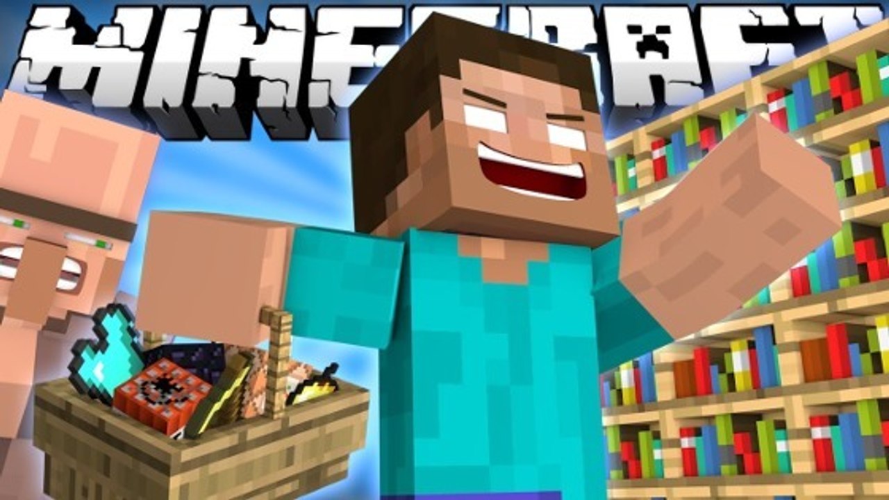 Minecraft : quand Herobrine fait ses courses au supermarché