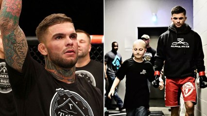 Wundervolles Versprechen von Cody Garbrandt an ein leukämiekrankes Kind