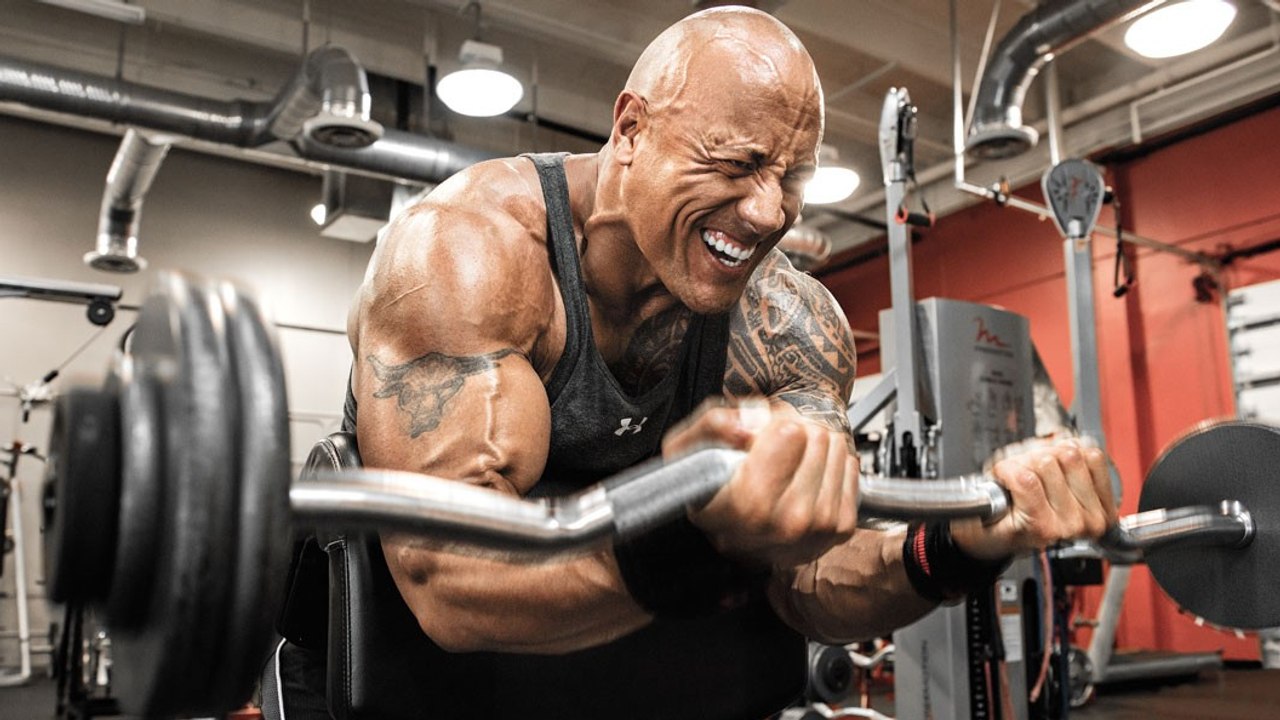 The Rock: Ultimatives Arm-Training