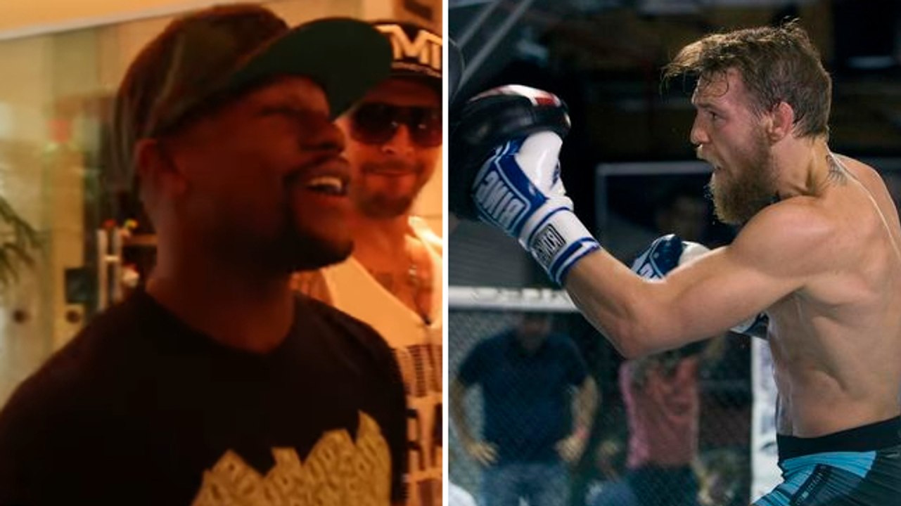 Wie Floyd Mayweather auf die Boxlizenz von Conor McGregor reagiert, wird euch gefallen!