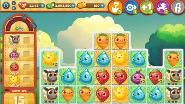 Farm Heroes Saga niveau 484 : solution et astuces pour passer le level