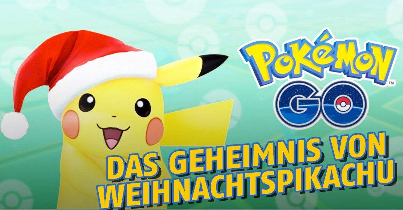 Pokémon GO: Niantic bietet ein spezielles Weihnachtspikachu an
