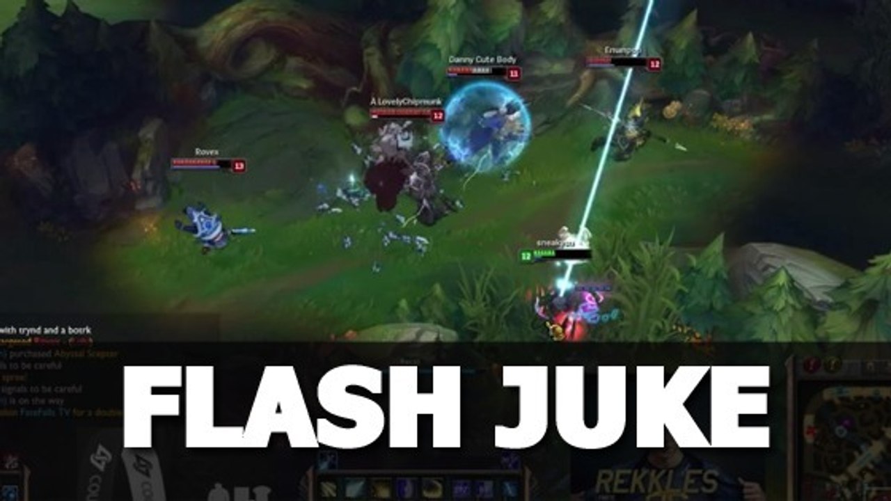 League of Legends : le flash juke de génie de ce joueur va surprendre ses adversaires