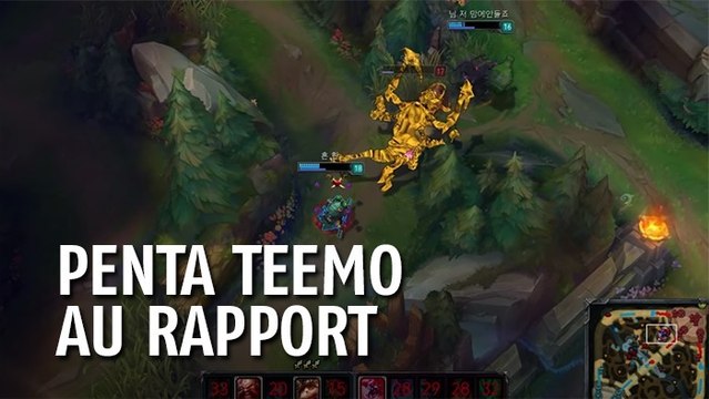 League of Legends : vous ne verrez pas tous les jours un Teemo réaliser ce genre d'action