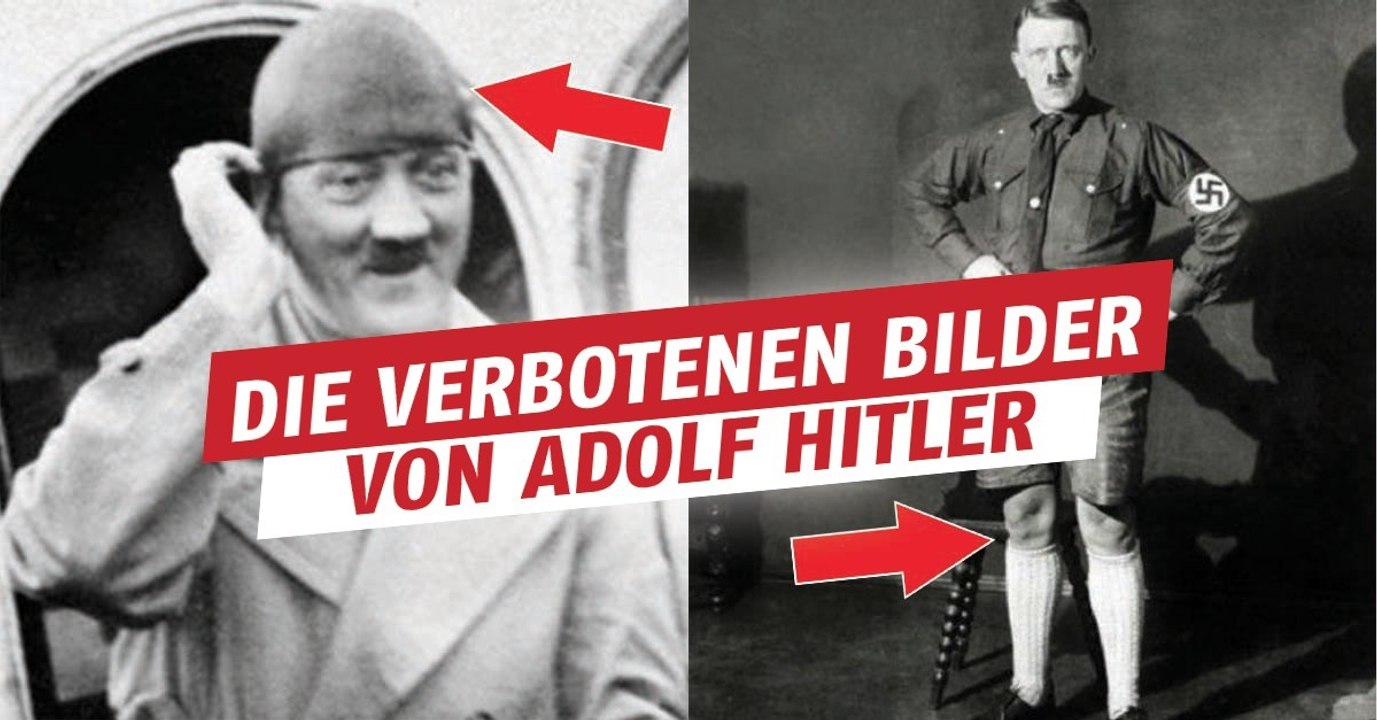 Verbotene Bilder von Adolf Hitler veröffentlicht