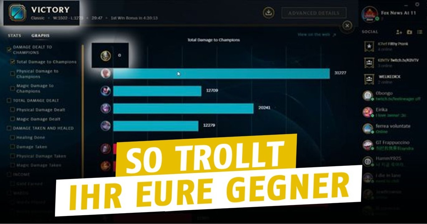 League of Legends: Tryndamere mit 0 Schaden! Die neue Art, eure Gegner zu trollen