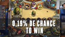 Hearthstone : ce move avait 0,19% de chance de tuer l'adversaire