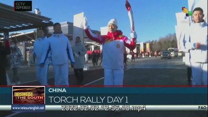 China: Olympic Games Torch rally has started despite western boycotts