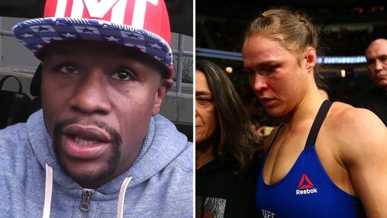 Floyd Mayweather reagiert auf die Niederlage von Ronda Rousey