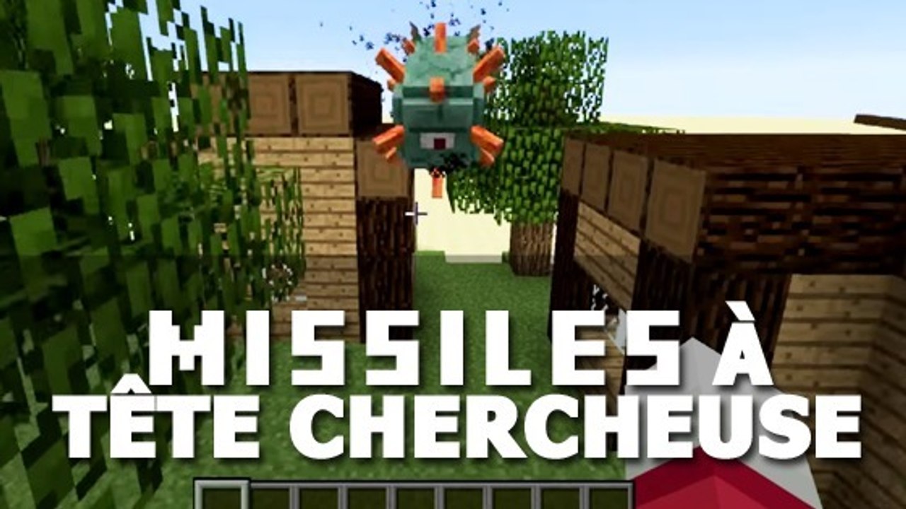 Minecraft : un joueur a créé des missiles gardiens à tête chercheuse