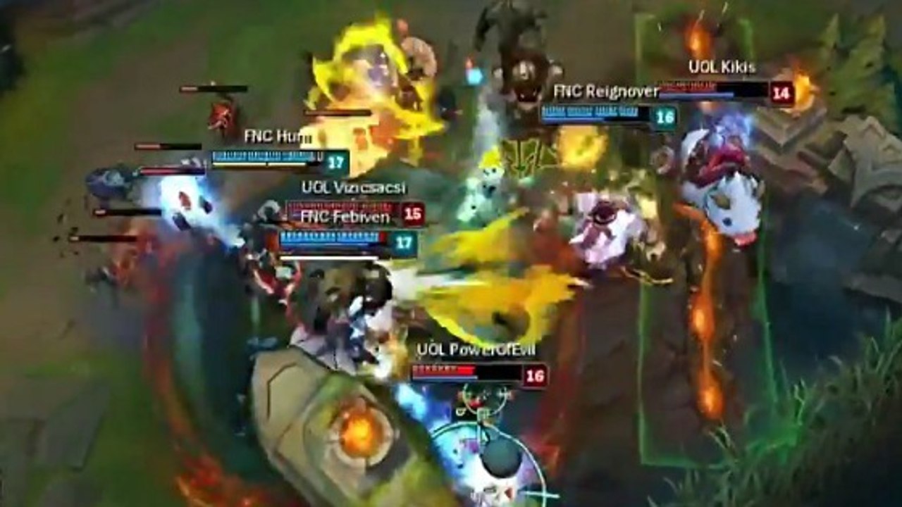 League of Legends : le teamfight épique entre UOL et Fnatic durant la finale des LCS