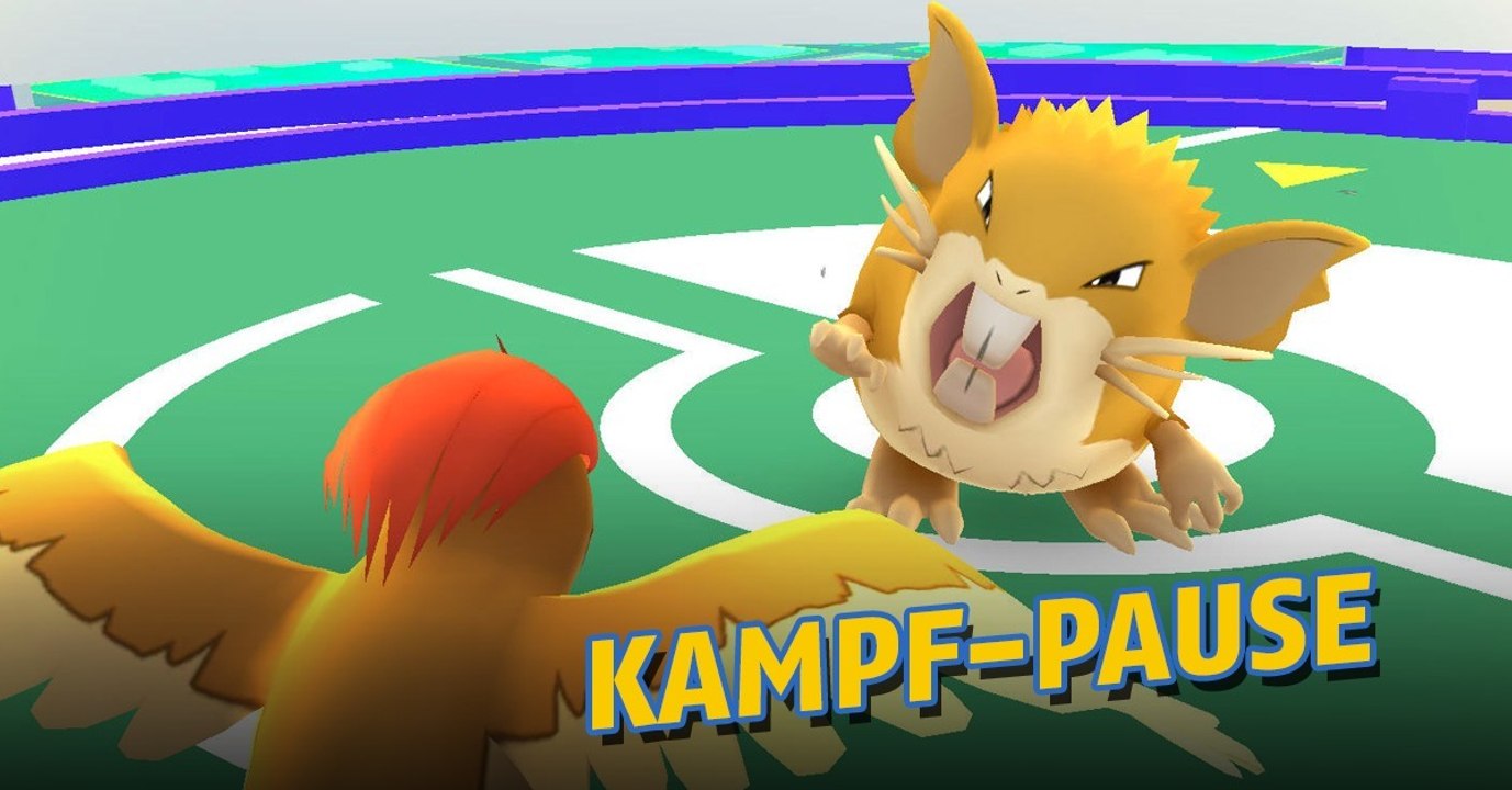 Pokémon GO: Arenakämpfe unterbrechen für iOS und Android