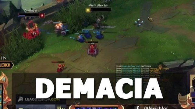 League of Legends : aucun joueur ne sort indemne d'un 1v1 avec le Garen d'Alex Ich