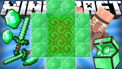 Minecraft : et si une dimension d'émeraude était ajoutée au jeu ?