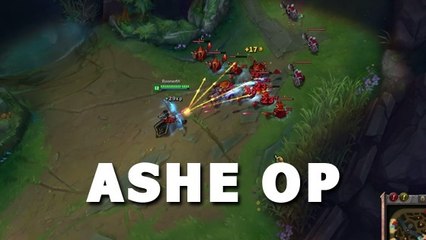 League of Legends : la capacité de dépush de la nouvelle Ashe est ahurissante