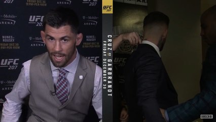 Cody Garbrandt flippt beim Face-to-Face-Interview mit Dominick Cruz aus