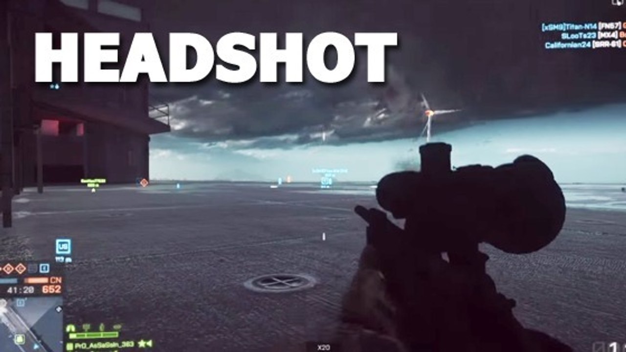Battlefield 4 : le plus long tir de sniper jamais vu dans le jeu