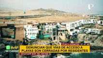 Punta Hermosa: denuncian que vías de acceso a playas son cerradas por residentes