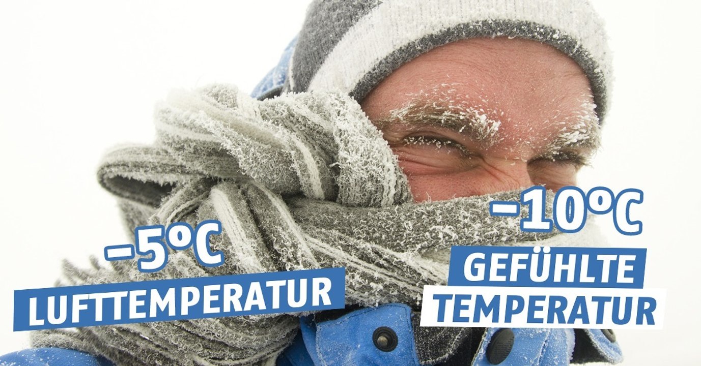 Kältewelle: was ist die gefühlte temperatur und wie misst man sie?
