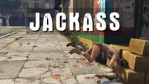 GTA 5 : quand Trevor reproduit les cascades de Jackass