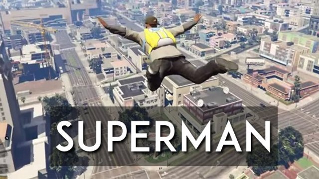 GTA 5 : un nouveau mod permet de transformer votre personnage en Superman