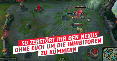 League of Legends: So zerstört ihr den Nexus, ohne die Inhibitoren zu berühren