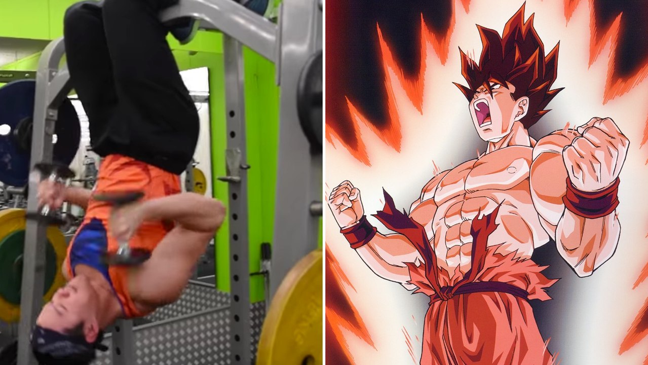 Ein Youtuber erklärt ein Training, mit dem man sich einen so massiven Körper wie San Gokus antrainiert!