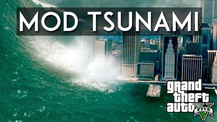 GTA 5 : Los Santos submergée par un tsunami dans un mod impressionnant !
