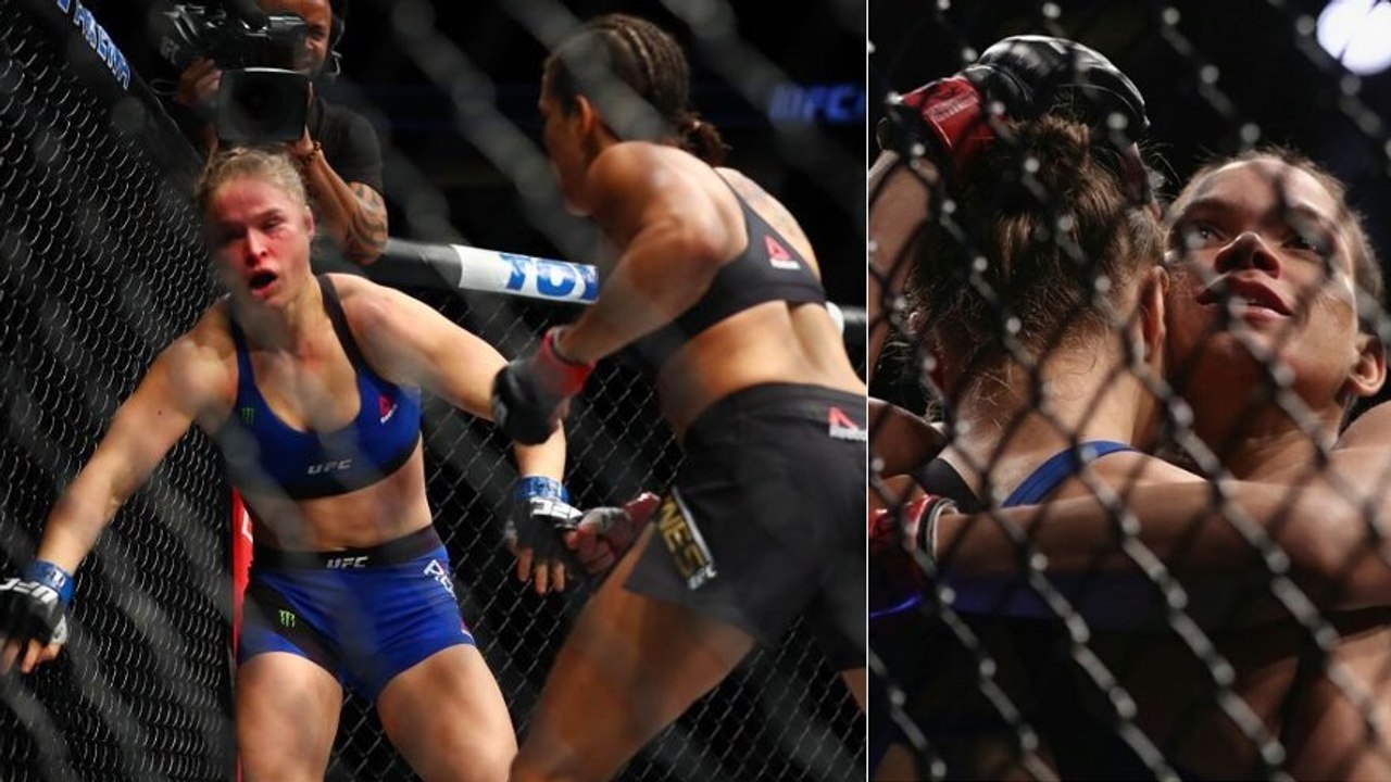 Amanda nunes entschuldigt sich bei ronda rousey