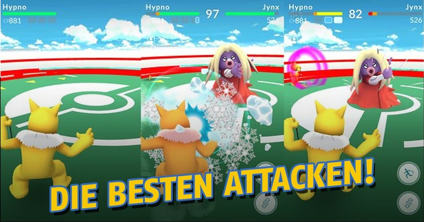 Pokémon GO: Die besten schnellen Attacken