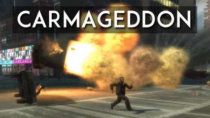 GTA 4 : quand les voitures deviennent folles et veulent nous tuer