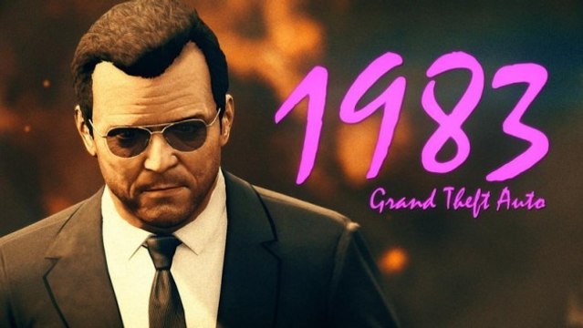 GTA 5 : et si le jeu était sorti dans les années 80 ?