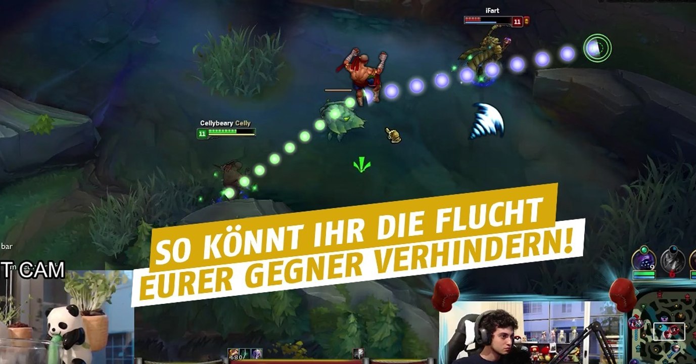 League of Legends: Ein Profi-Tipp, um die Fluchtwege eurer Gegner vorherzusagen