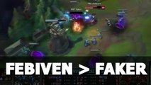 League of Legends : Febiven humilie Faker lors des MSI