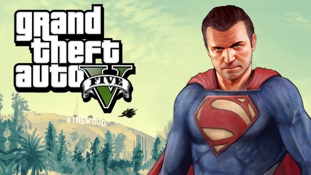 GTA 5 : Superman débarque à Los Santos et il est furieux !