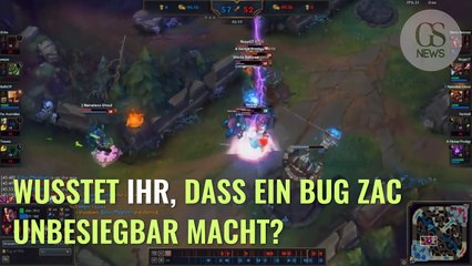 League of Legends: Ein neuer Bug macht Zac komplett unbesiegbar