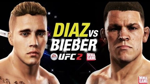 UFC 2 macht den Kampf zwischen Nate Diaz und Justin Bieber möglich