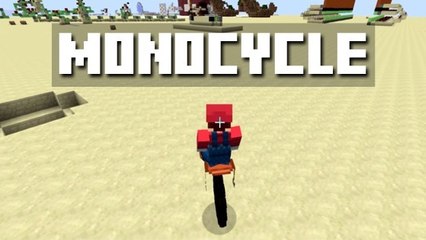 Minecraft : un joueur a réussi à créer un monocycle plus vrai que nature