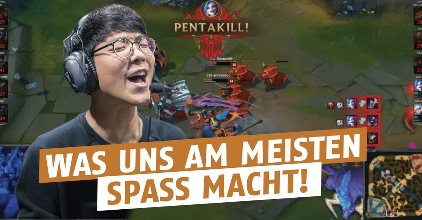 League of Legends: Was uns in LoL am meisten Spaß macht