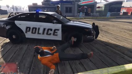 GTA 5 : voilà ce qui se passe quand on essaie d'aider la police