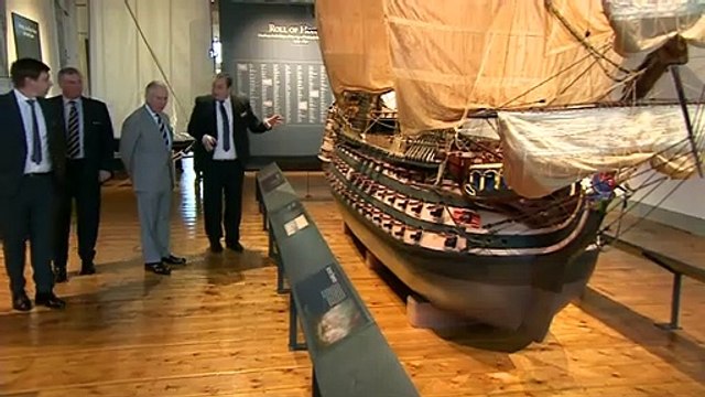 Prince Charles visits Historic Dockyard in Chatham