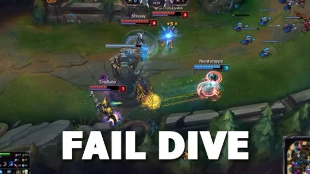League of Legends : quand Ashe parvient à outplay 3 opposants lors d'un dive