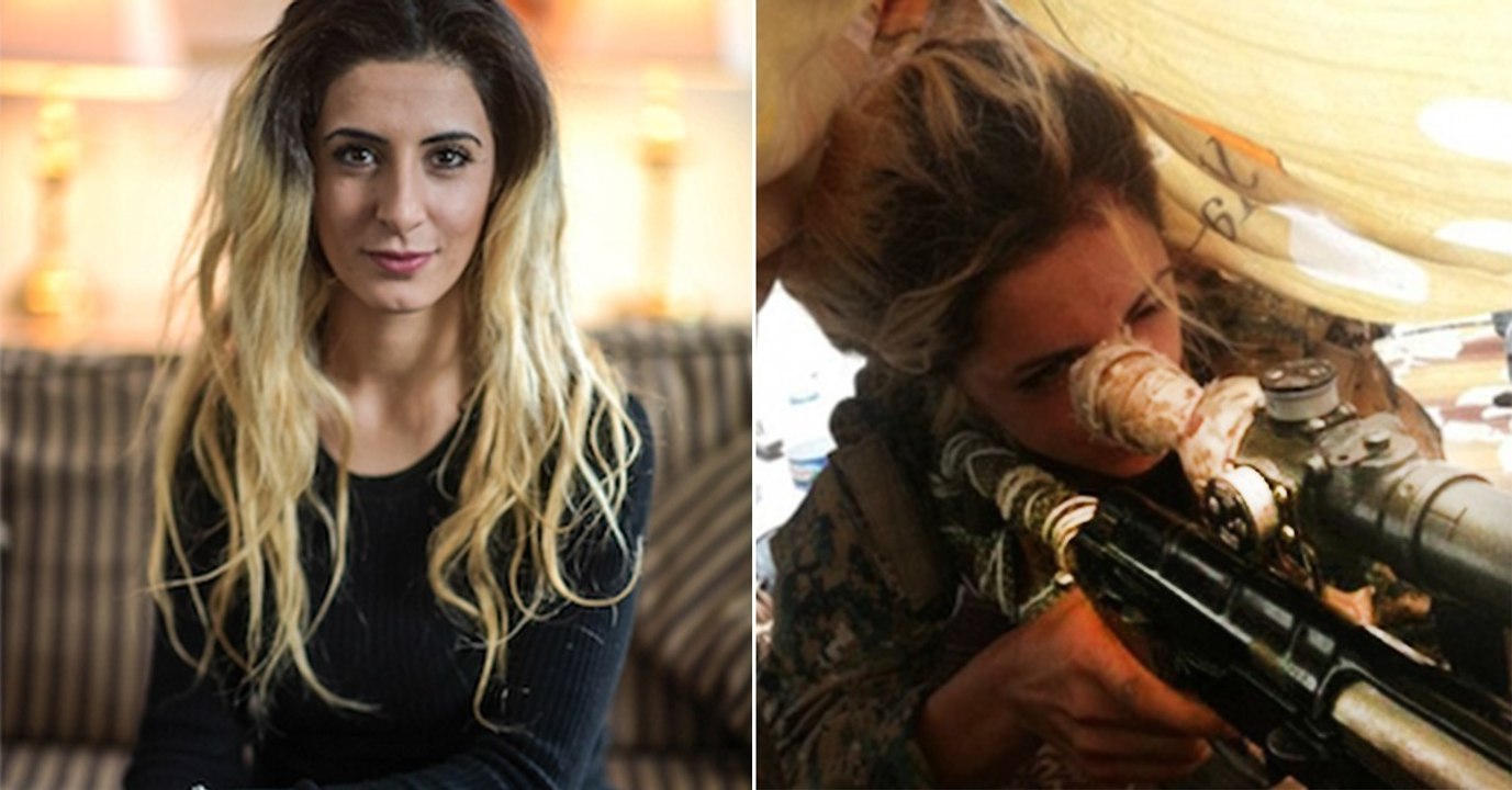 Joanna Palani: Diese Dänin gibt ihr Studium auf und wird Sniper der kurdischen Armee