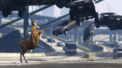 GTA 5 : quand un cerf se prend pour Dieu à Los Santos