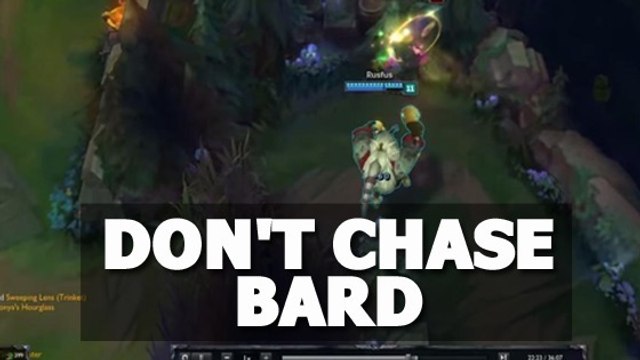 League of Legends : voici pourquoi il ne faut jamais chase un Bard