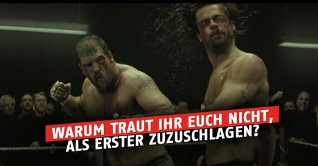 Warum traut ihr euch nicht, bei einer Schlägerei als erster zuzuschlagen?