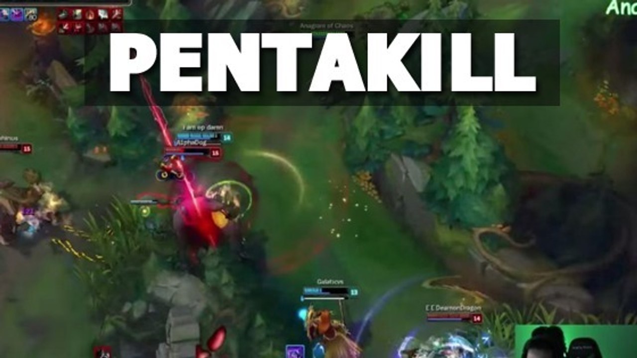 League of Legends : même quand on joue Shaco AP, on peut faire un Pentakill