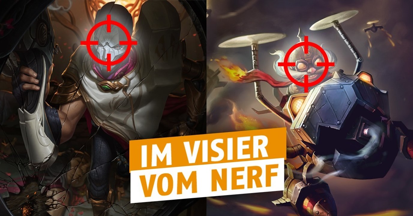 League of Legends: Riot hat auf dem kommenden Patch Jhin und Corki im Visier