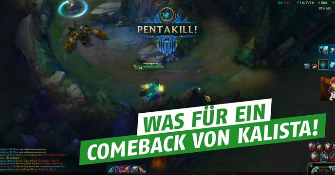 League of Legends: Seit dem letztem Patch ist Kalista in Topform